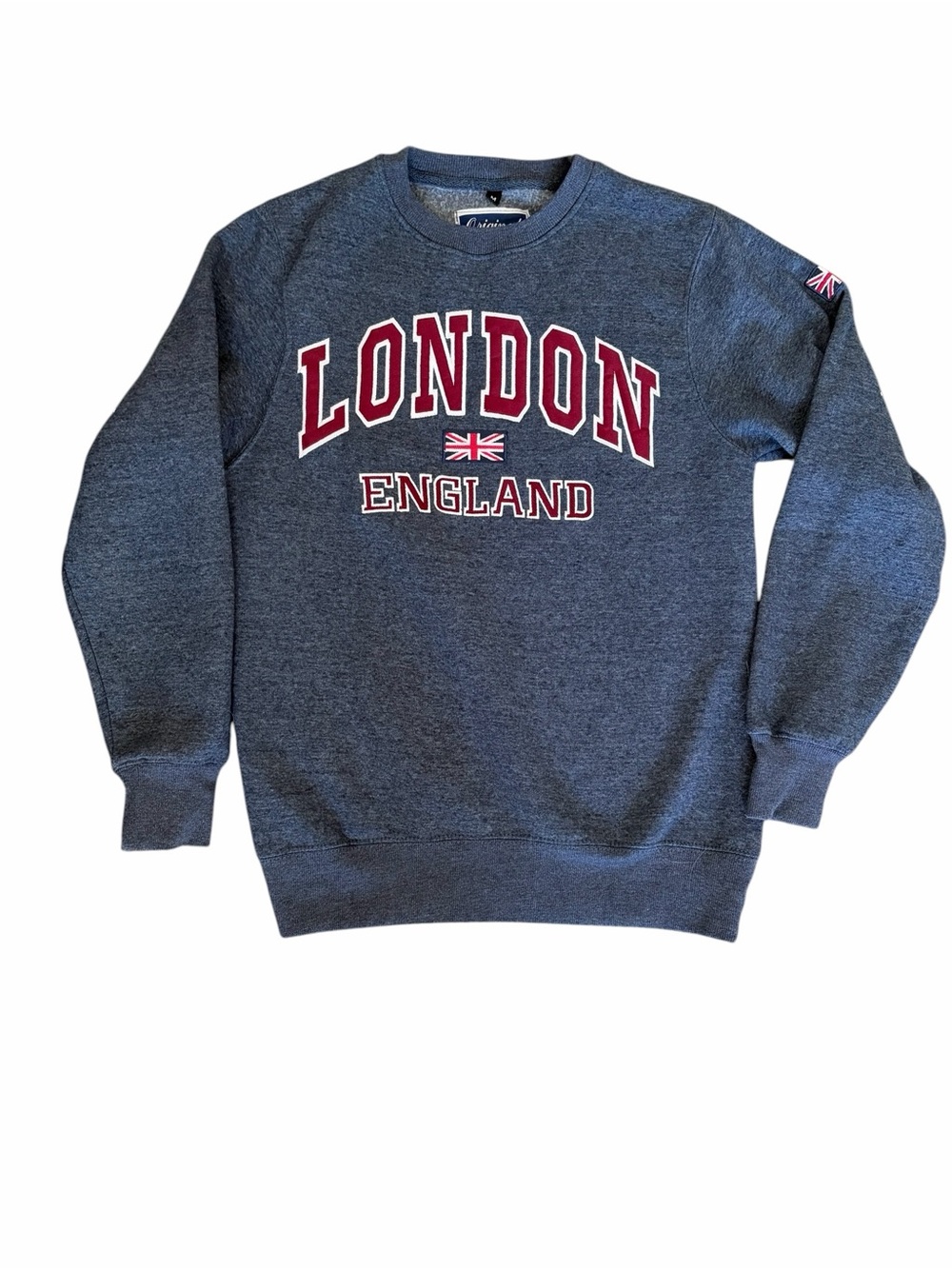 16Sixty London England Varsity Crewneck Sweatshirt